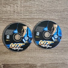 James Bond 007: Nightfire (PC, 2002) Disk 1+2 (Disks Only)