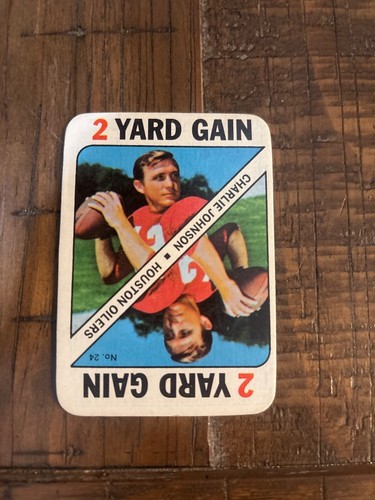 1971 Topps Football 'Game cards' 6 card lot Namath, Brodie, and more  - Picture 9 of 14