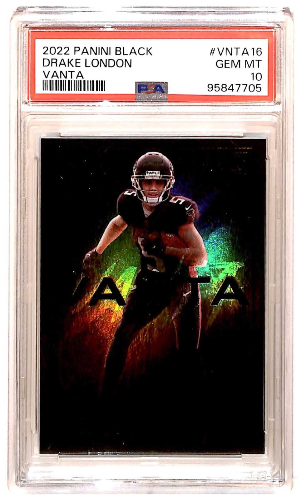 Drake London Panini Black Vanta #VNTA16 Base