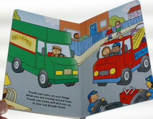 Trucks Jigsaw Book 2002 Very Good Condition by Grandreams - Picture 3 of 4