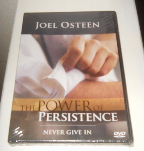 Joel Osteen: The Power of Persistence  Never Give In 2005 New factory Sealed DVD - Picture 5 of 5