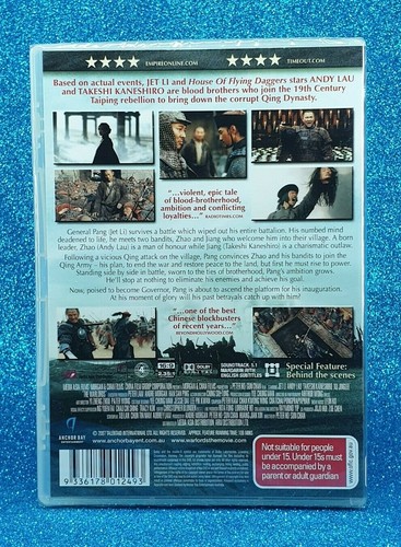 DVD REGION 4 ~ LOT #6 ~ YOU CHOOSE TITLE ~ ALL GOOD CONDITION ~ VARIOUS GENRES - Bild 504 von 519