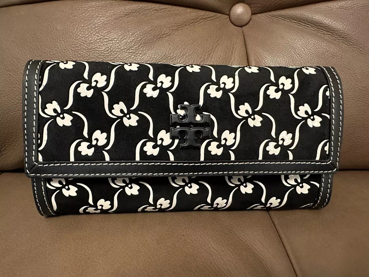 Tory burch floral wallet cheap