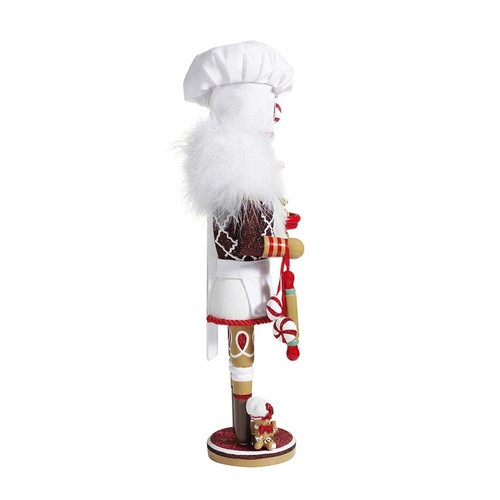 Kurt S. Adler Kurt Adler 15.5-Inch Hollywood Gingerbread Chef Nutcracker, Multi - Picture 3 of 7