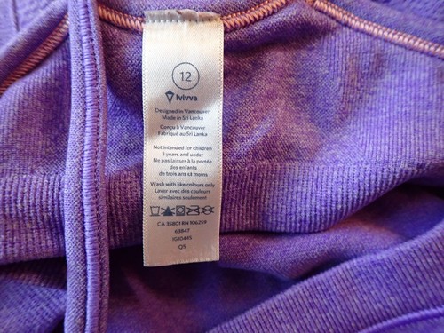 Girls Tank Tops Ivivva Purple Size 12 and So Size Large 10/12 Gray Thin Strap - Picture 14 of 18