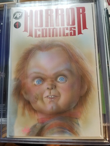 Horror Comics #1 Original Chucky Sketch Cover Comic Art One-of-A-Kind Movie - Picture 4 of 9