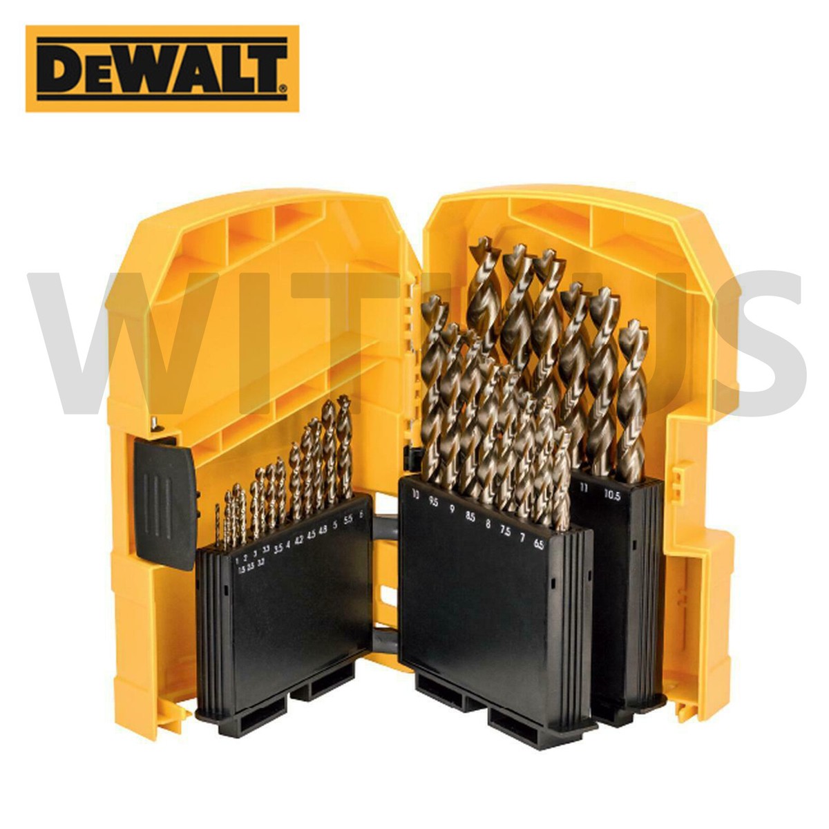 DeWALT DT4957 29pcs Drill Bit Set 8% Cobalt HSS-CO Bits for Metal