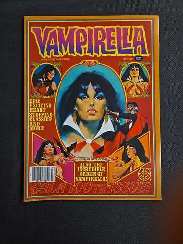 1981 Vampirella #100 - Magazine Warren Horror Clasic mz2 - Picture 10 of 10