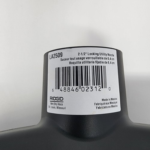 RIDGID 2-1/2" Locking Utility Nozzle Shop Vac Attachment for Wet Dry Vacuums - Picture 6 of 9