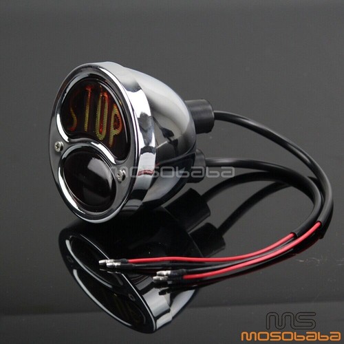 Tail Brake Stop Light For Ford Model A Taillight 28-31 Harley Vintage Motorcycle - Bild 4 von 12