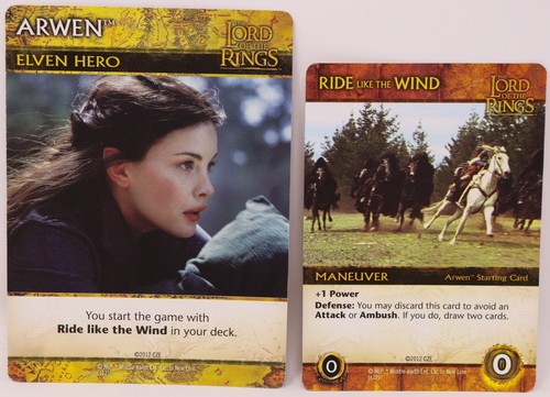 Cryptozoic LOTR: Fellowship of the Ring Deck Building Game Arwen Promo ~ Sealed - Picture 3 of 4