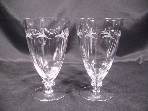 Duncan Miller Serenade Iced Tea Pattern D8 Stem D8 Group of 6 - Picture 7 of 12