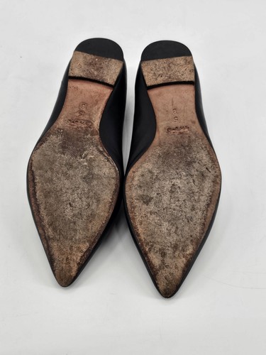 Coach Jill Pointed Toe Flats Size 5 B Black - Picture 7 of 8