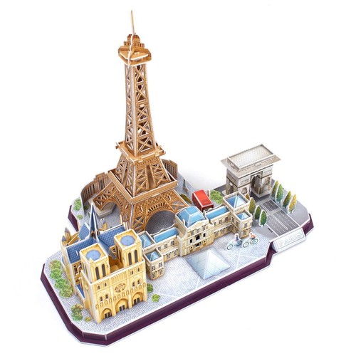 3D Puzzle PARIS CITY LINE CubicFun - Picture 8 of 11