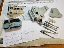 PICK PARTS Action Fleet Shuttle Fin X-Y-wing Snowspeeder canopy Star Wars Galoob