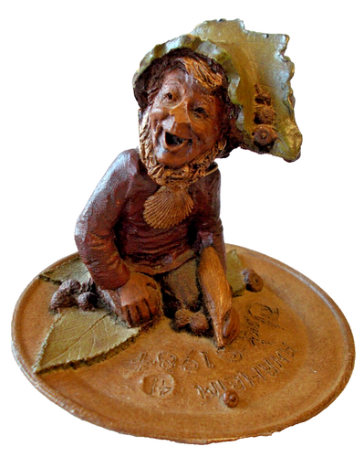 Gnomo Tom Clark 1984-Anaheim-firmato e datato-ornamento - Foto 1 di 9