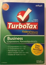 2010 TurboTax BUSINESS Federal Returns/E-file for Windows