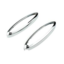 Jaguar Remote Key Replacement Chrome Side Bezel Kit XK XF Genuine C2P15136