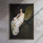 Stevenson Memorial (1903) by Abbott Handerson Thayer-24x36-Framed Canvas print