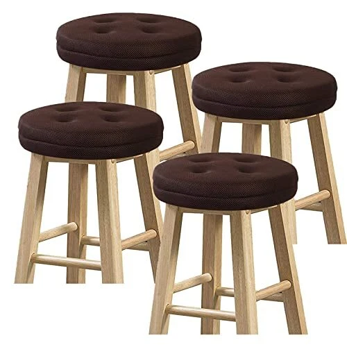 Bar stool round sale cushions