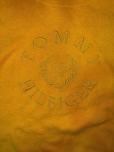 Tommy Hilfiger Yellow Long-Sleeve Shirt Size Small/(S/P) - Picture 3 of 4