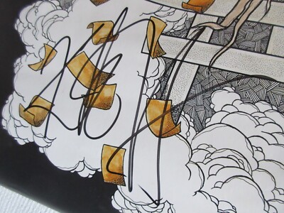 LLICA DAMAGED JUSTICE TOUR パンフレット Metallica Damaged Justice 1989 Japan Tour Signed Promo