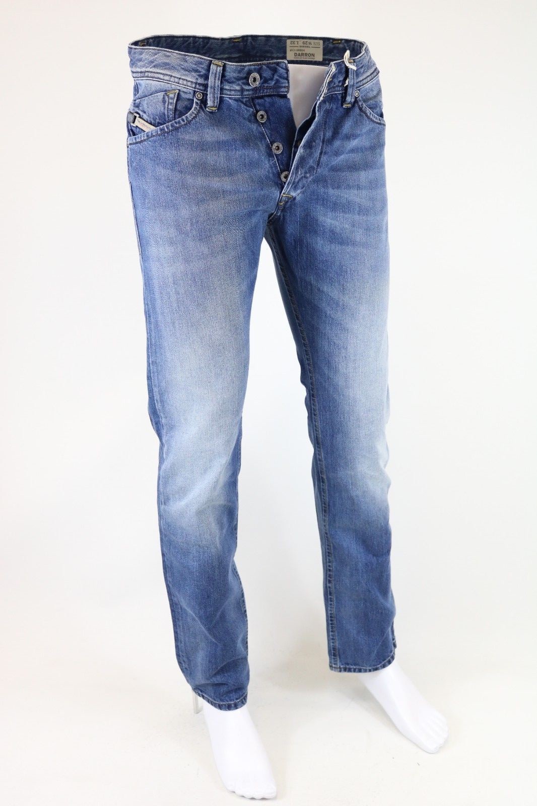 DIESEL DARRON Lavaggio 0rb04 Uomo Jeans Pantaloni Pants Slim Tapered selezionabile DIESEL DARRON Lavaggio 0rb04 Uomo Jeans Pantaloni Pants Slim Tapered selezionabile