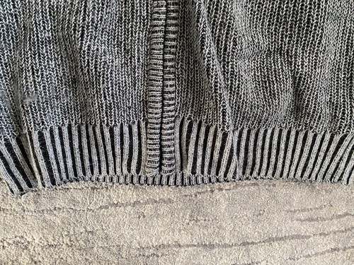 Buffalo David Bitton - Men’s Grey Full Zip Sweater - Size Small PRE-OWNED - Picture 8 of 11