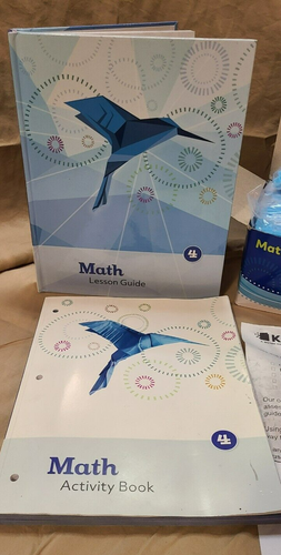 Homeschool Curriculum Summit Math Grade 4 Lesson Guide & Activity Book -K12 Inc. - Picture 2 of 3
