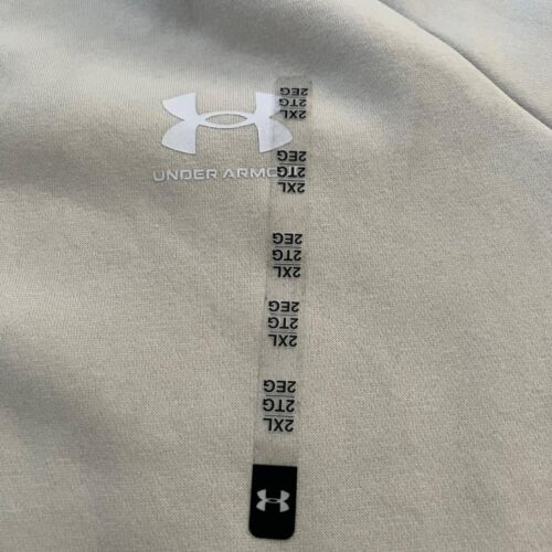 Under Armour Men's Cream Hoodie Size XXL - Picture 2 of 4