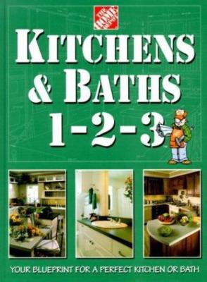Kitchens & Baths 1-2-3: Your Bluepri- hardcover, 9780696208157, Home Depot Books