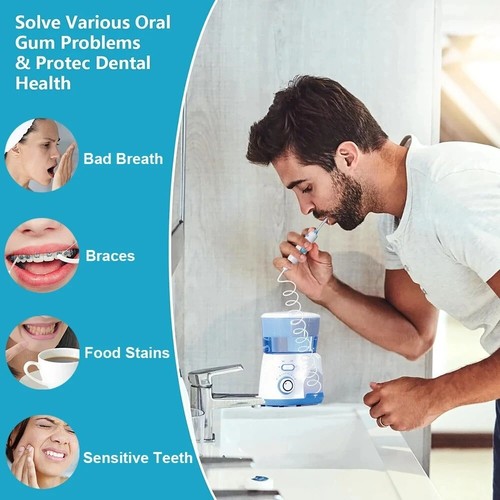 Waterpulse Oral Irrigator 800ML Dental Water Flosser Teeth Cleaner AU - Picture 6 of 7