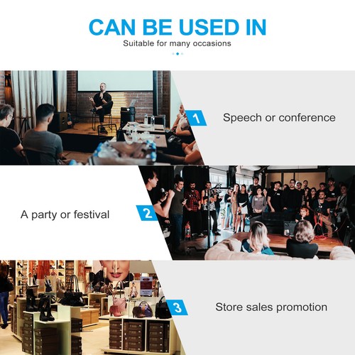 15" Trolley Bluetooth Lautsprecher Wireless Stereo laut BT/FM/AUX für Party Karaoke - Bild 4 von 12