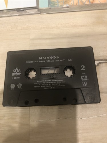 Madonna 4 CD 2 Cassette LOT- I’ll Remember Vogue Music Ray Of Light Bedtime - Picture 8 of 9