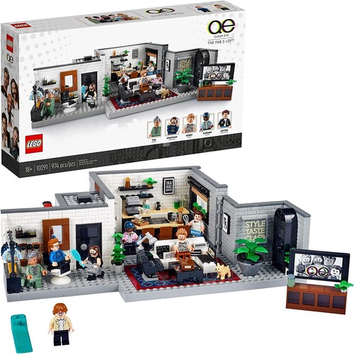 LEGO Queer Eye – The Fab 5 Loft 10291 Building Kit (974 Pieces) - Picture 1 of 6
