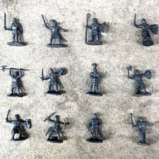 Ancient Soldier Medieval Knight Castle War Game Army Toy Model Boy Nostalgic