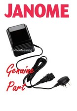 Genuine Janome 3 Pin Foot Control Pedal & Lead Complete #C-2022