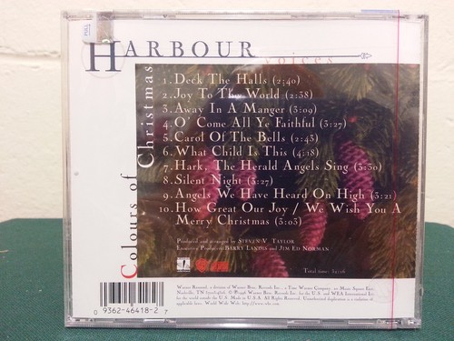 FAST FREE SHIP. NEW, Sealed: Colours of Christmas by Harbour Voices (CD, 1996) - Picture 2 of 2