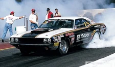 DECALS- Challenger, Sportsman Drag Racing Series Al Corda, Experience required