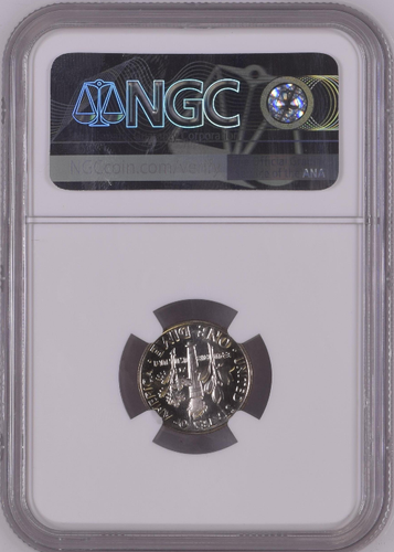 1966 10C SMS MS68 NGC DDR VP-001 Variety Doubled Die Reverse 002 #2 Photo Vision - Picture 5 of 5