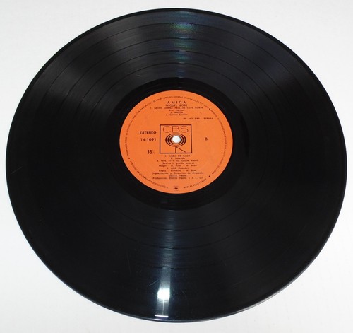 MIGUEL BOSE LINDA AMIGA MI LIBERTAS PEQUEÑO AMOR LP VINYL 33 RPM COLOMBIA 1977 - Picture 4 of 4