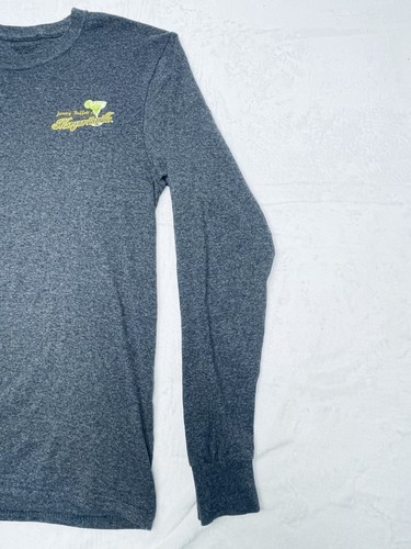 Margharitaville LS Shirt Men M Gray Jimmy Buffett Parrothead 5 O'clock Somewhere - Picture 7 of 17