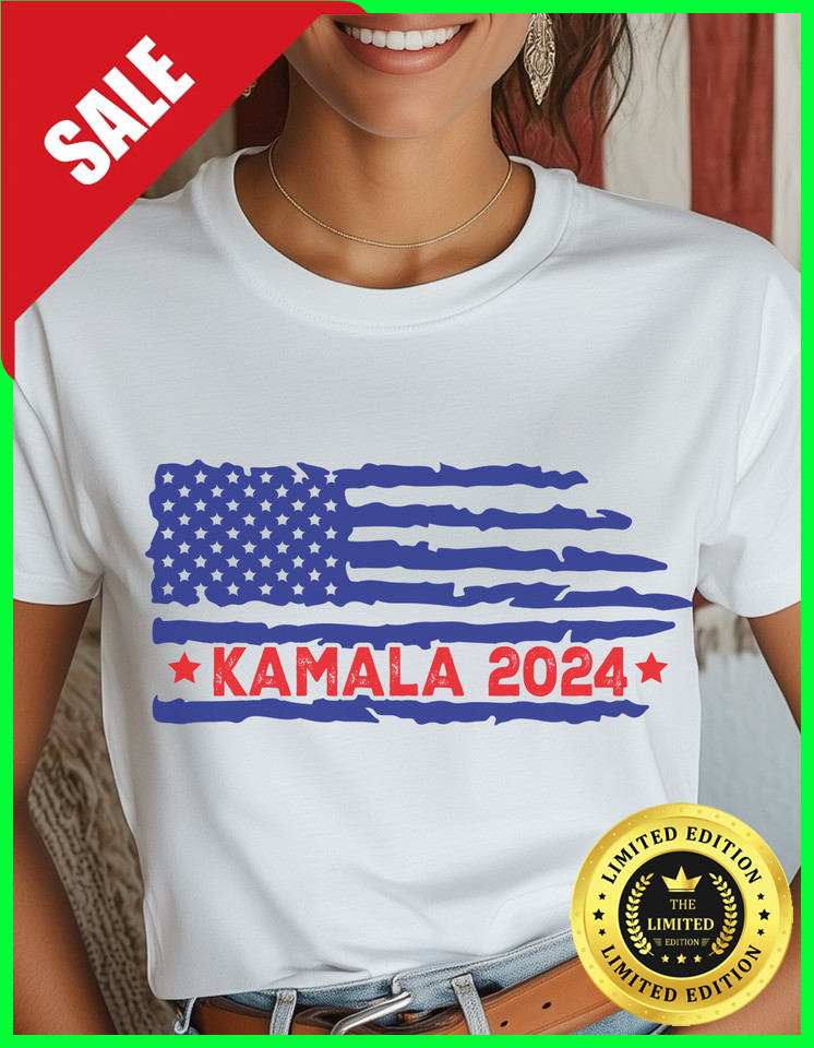 Kamala Harris 2024 Campaign Supporter Fan Merchandise Premium T- Shirt