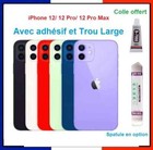 Vitre arrière de remplacement compatible pour iPhone 12/12 Pro/12 Pro Max +outil