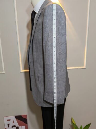 Blazer Brooks Brothers Check Gris Claro Talla 40R - Imagen 8 de 23