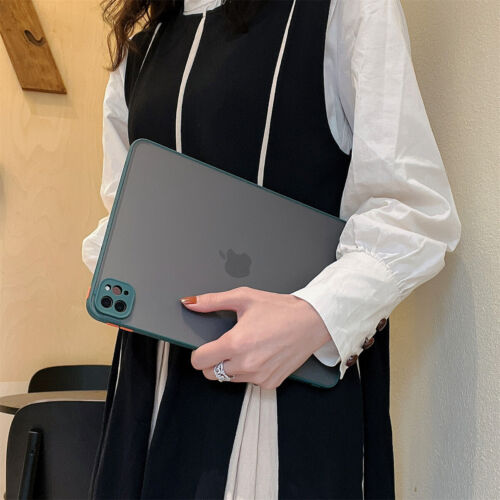 Clear Matte Bumper Case For iPad 10.2 9th 8/7th 9.7 6th 5th Mini 6 5 Back Cover - Picture 13 of 22