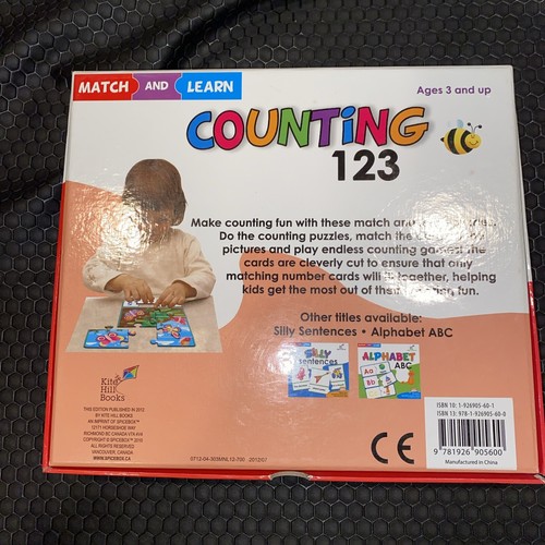 Match and Learn Counting 123 Puzzles Ages 3 and Up - Picture 2 of 2