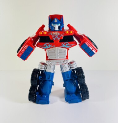 2012 Hasbro Tomy Transformers Optimus Prime Rescue Bots Truck 10'' Figure TB18