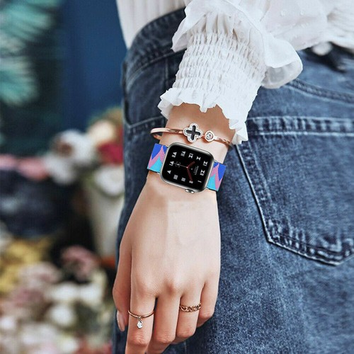 Nylon Elastic Loop Band Strap for Apple Watch Series 6 5 4 3 2 iWatch SE 38-44mm - Picture 9 of 18