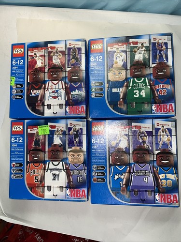 Lego 3560-3567 NBA Collectors. Complete Set of 8. - Picture 4 of 5